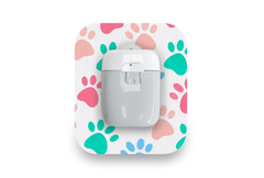 Pastel Paws Patch - Medtrum Pump for Single diabetes supplies and insulin pumps
