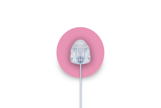 Pastel Pink Patch Pack - Autosoft 90 for Single diabetes supplies and insulin pumps
