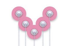 Pastel Pink Patch Pack for Ypsomed Mylife Orbit diabetes supplies and insulin pumps