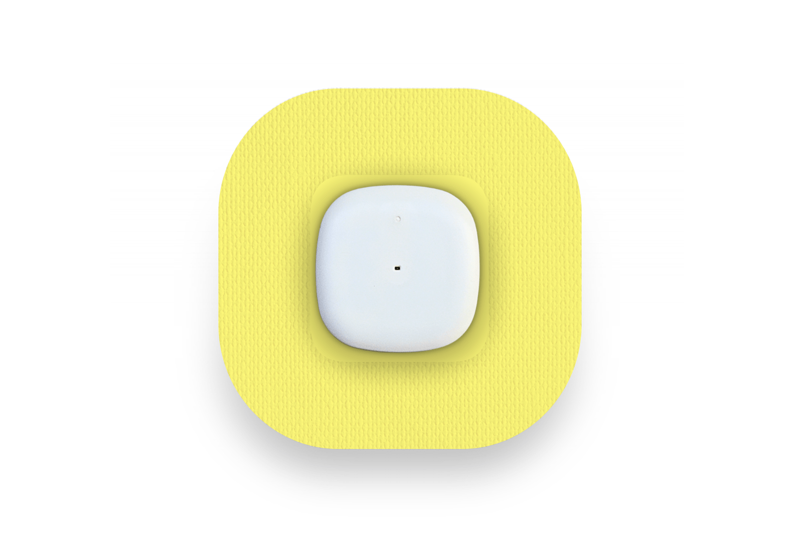 Pastel Yellow Patch for Medtrum CGM diabetes supplies and insulin pumps