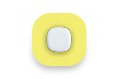 Pastel Yellow Patch for Medtrum CGM diabetes supplies and insulin pumps