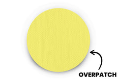 Pastel Yellow Patch - Overpatches for Single diabetes supplies and insulin pumps