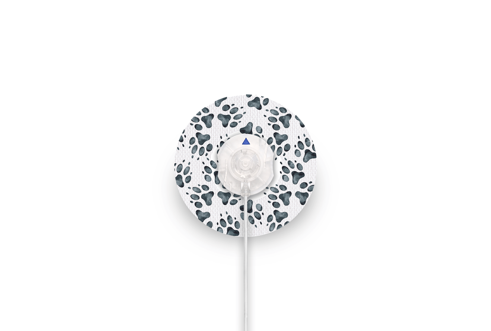 Paw Print Patch for Minimed QuickSet diabetes supplies and insulin pumps