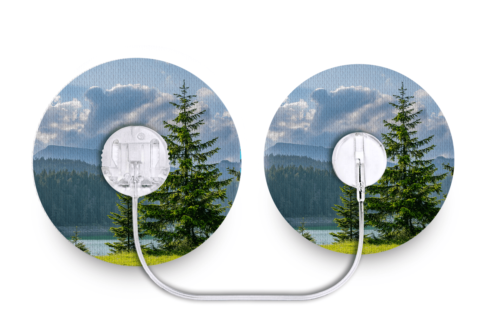 Pine Tree Patch - Tru - Steel for Single diabetes supplies and insulin pumps