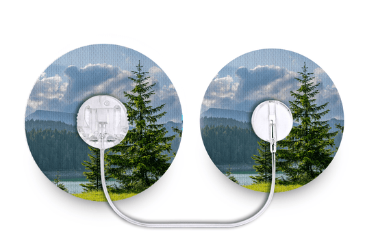 Pine Tree Patch - Tru - Steel for Single diabetes supplies and insulin pumps