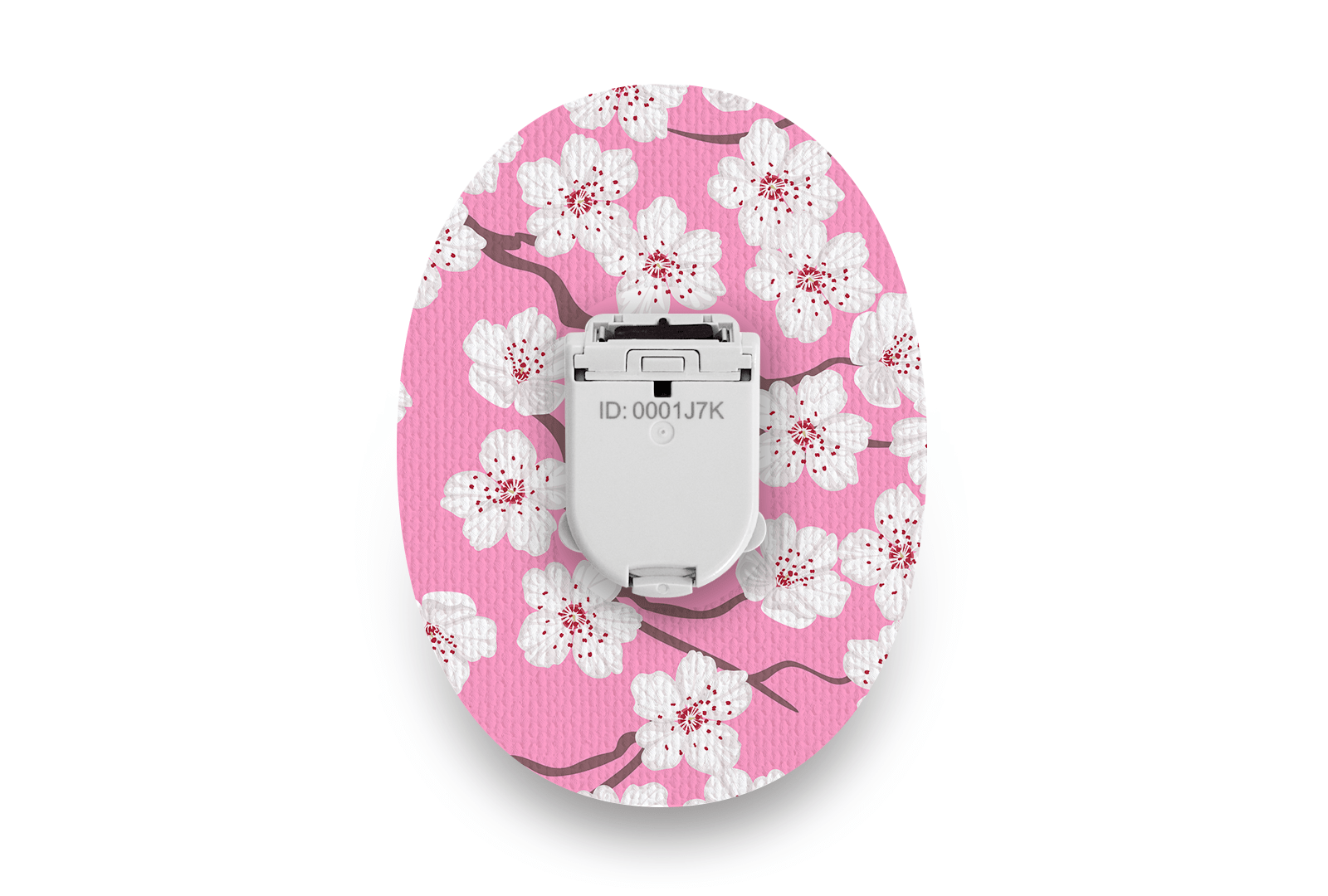 Pink Blossom Patch for Glucomen Day diabetes supplies and insulin pumps