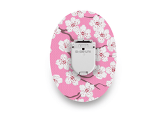 Pink Blossom Patch for Glucomen Day diabetes supplies and insulin pumps