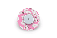 Pink Blossom Patch - Freestyle Libre for Single diabetes supplies and insulin pumps