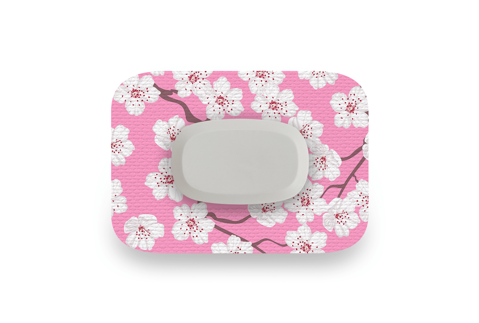 Pink Blossom Patch - GlucoRX Aidex for Single diabetes supplies and insulin pumps