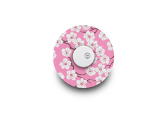 Pink Blossom Patch - Libre 3 for Single diabetes supplies and insulin pumps