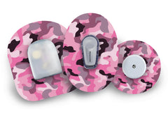 Pink Camo Patch for Freestyle Libre 2 diabetes supplies and insulin pumps