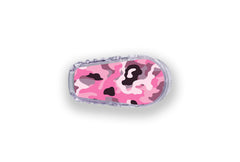 Pink Camo Sticker for Novopen 4, 5, 6, or Echo diabetes supplies and insulin pumps