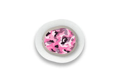 Pink Camo Sticker for Novopen 4, 5, 6, or Echo diabetes supplies and insulin pumps
