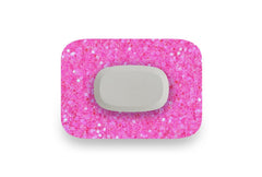 Pink Glitter Patch - 20 Pack for GlucoRX Aidex diabetes supplies and insulin pumps