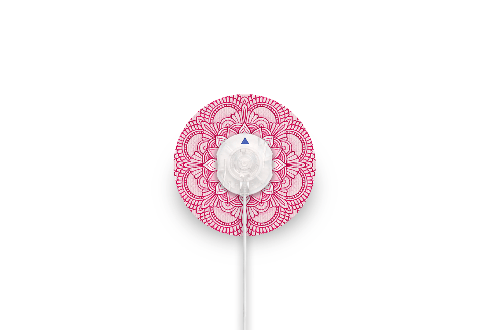 Pink Mandala Patch for Minimed QuickSet diabetes supplies and insulin pumps