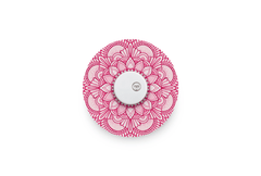 Pink Mandala Patch for Freestyle Libre 3 diabetes supplies and insulin pumps
