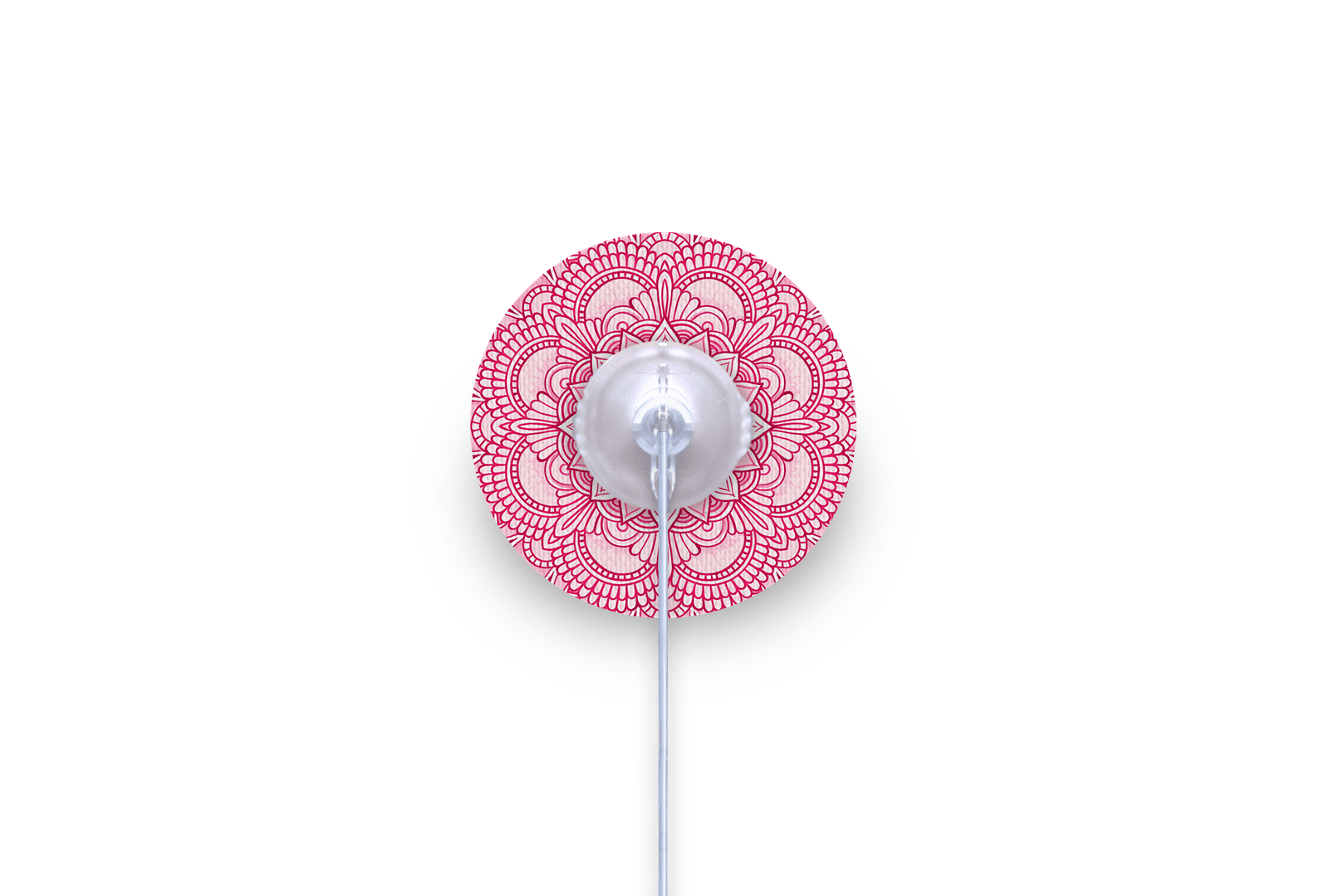 Pink Mandala Patch for mylife Orbit diabetes supplies and insulin pumps