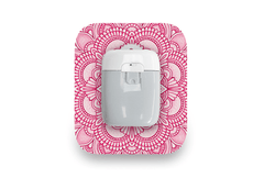 Pink Mandala Patch for Medtrum Pump diabetes supplies and insulin pumps