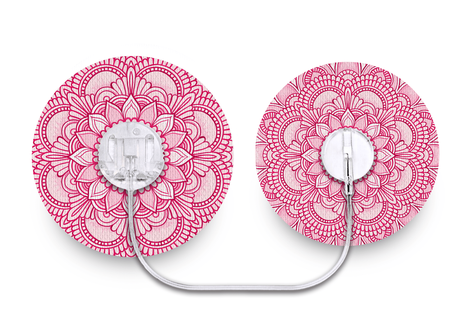Pink Mandala Patch for Tru - Steel diabetes supplies and insulin pumps