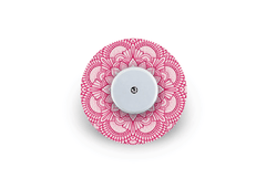 Pink Mandala Patch - Freestyle Libre for Single diabetes supplies and insulin pumps