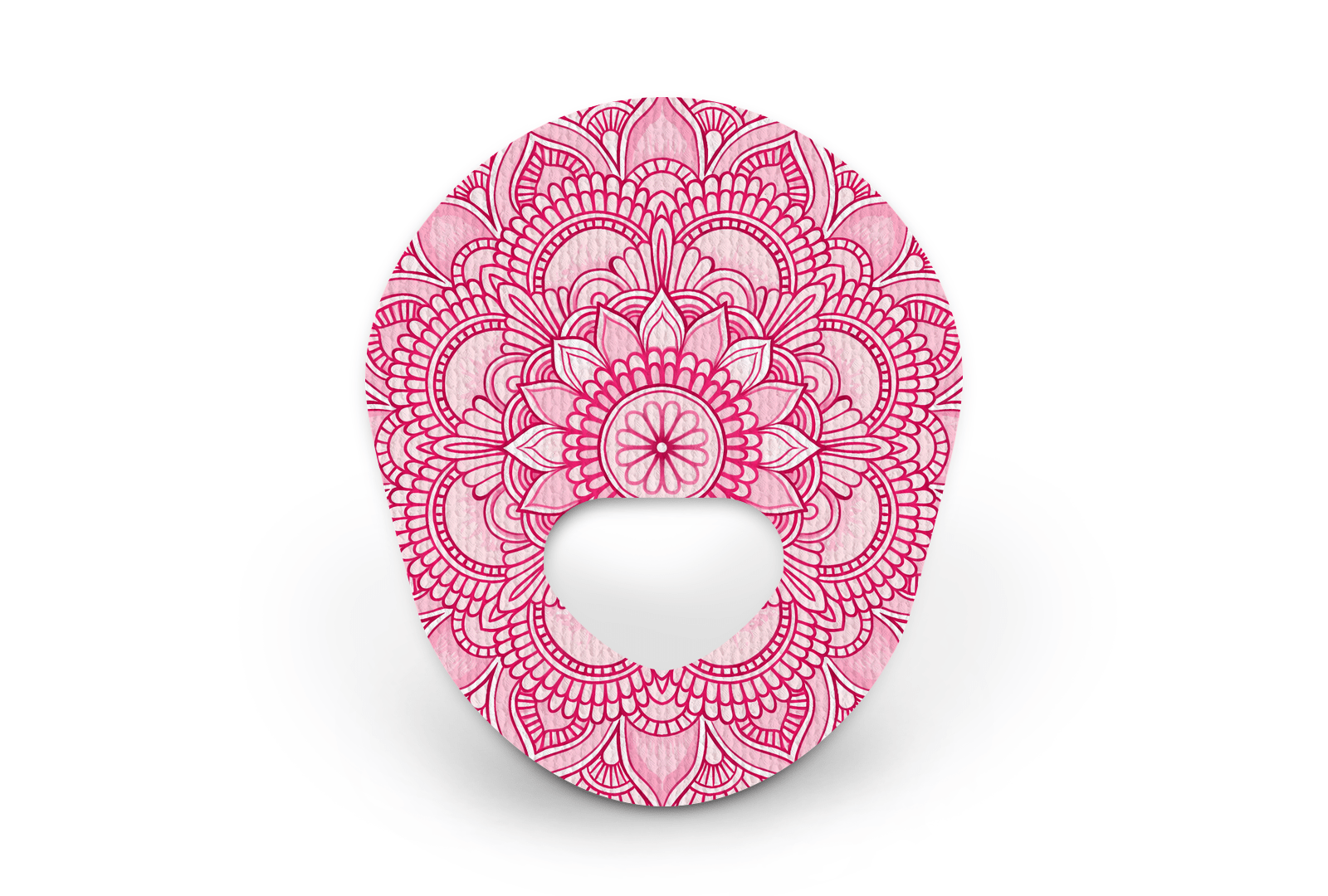 Pink Mandala Patch - Guardian Enlite for Single diabetes supplies and insulin pumps