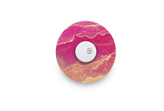 Pink Marble Patch for Freestyle Libre 3 diabetes supplies and insulin pumps