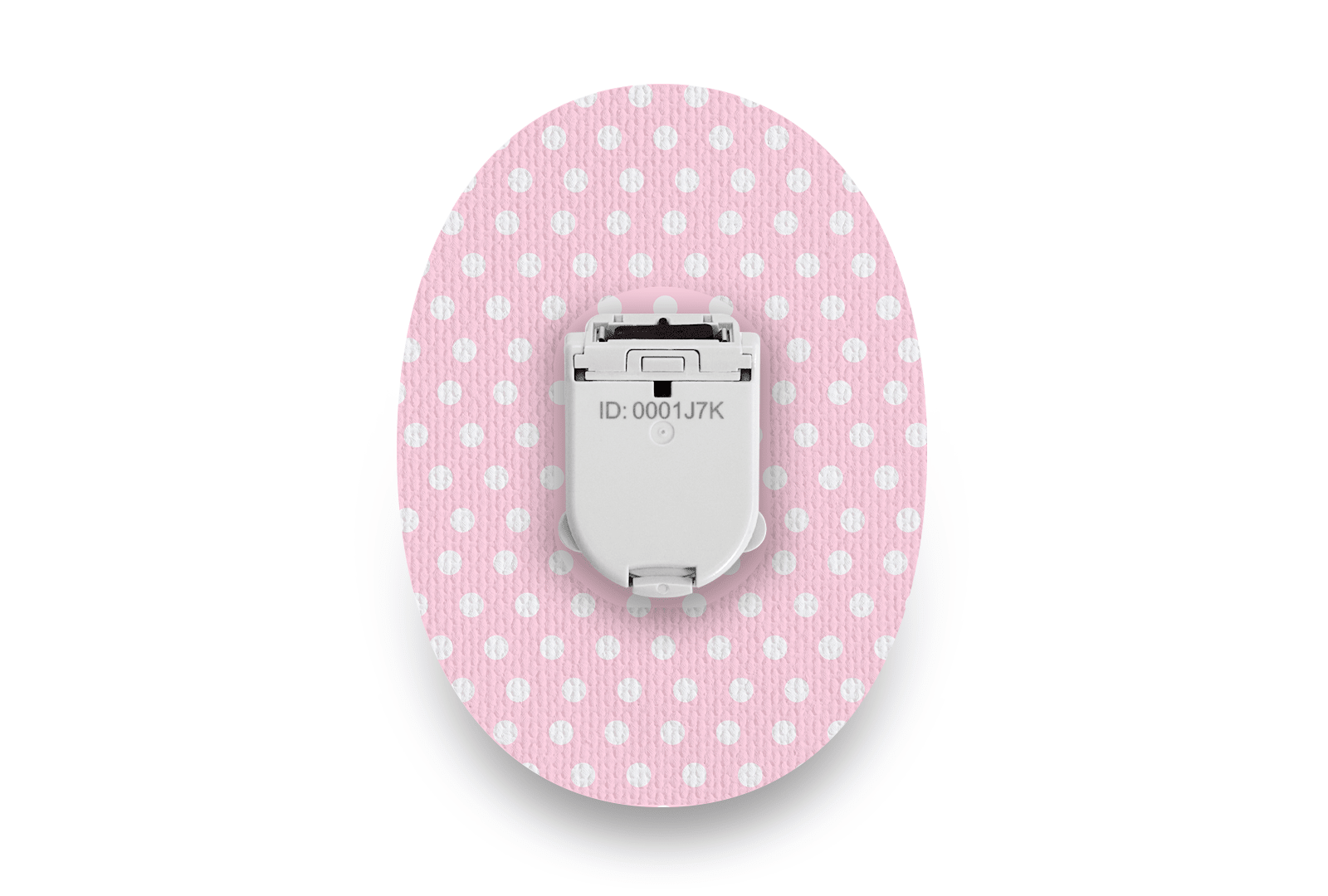 Pink Polka Dot Patch for Freestyle Libre 2 diabetes supplies and insulin pumps