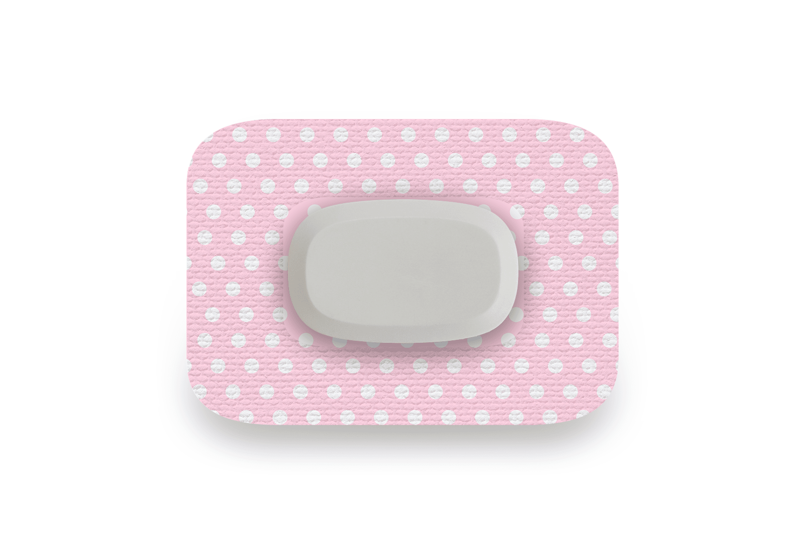 Pink Polka Dot Patch for Freestyle Libre 2 diabetes supplies and insulin pumps
