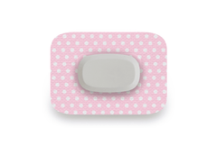 Pink Polka Dot Patch for Freestyle Libre 2 diabetes supplies and insulin pumps