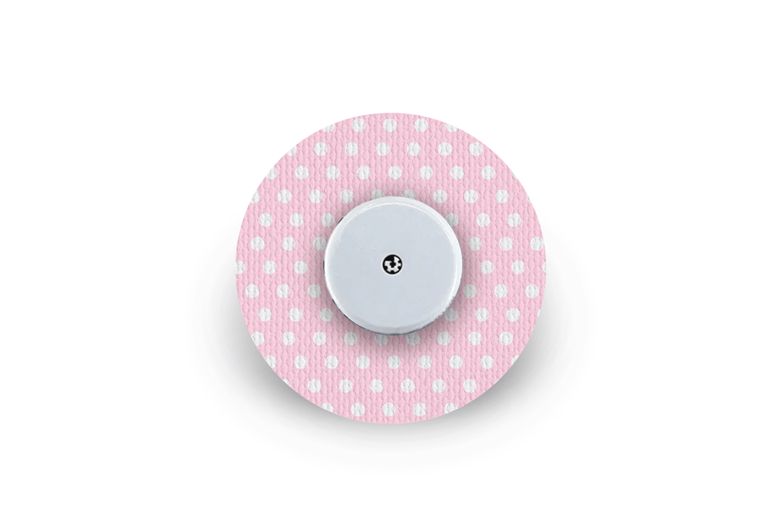 Pink Polka Dot Patch for Freestyle Libre 2 diabetes supplies and insulin pumps