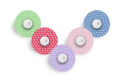 Polka Patch Pack for Freestyle Libre diabetes supplies and insulin pumps