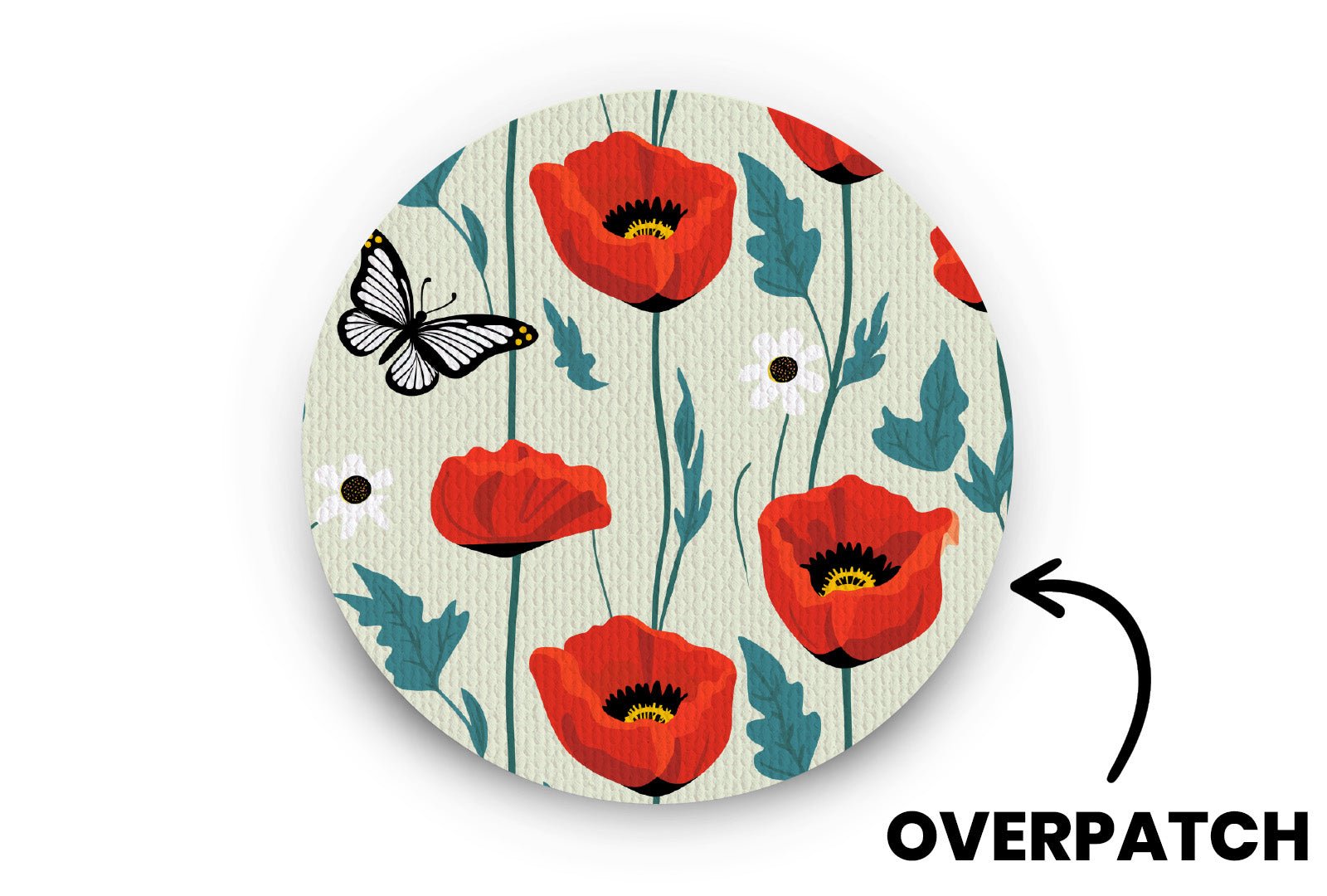 Poppy Patch - Overpatches for Single diabetes supplies and insulin pumps
