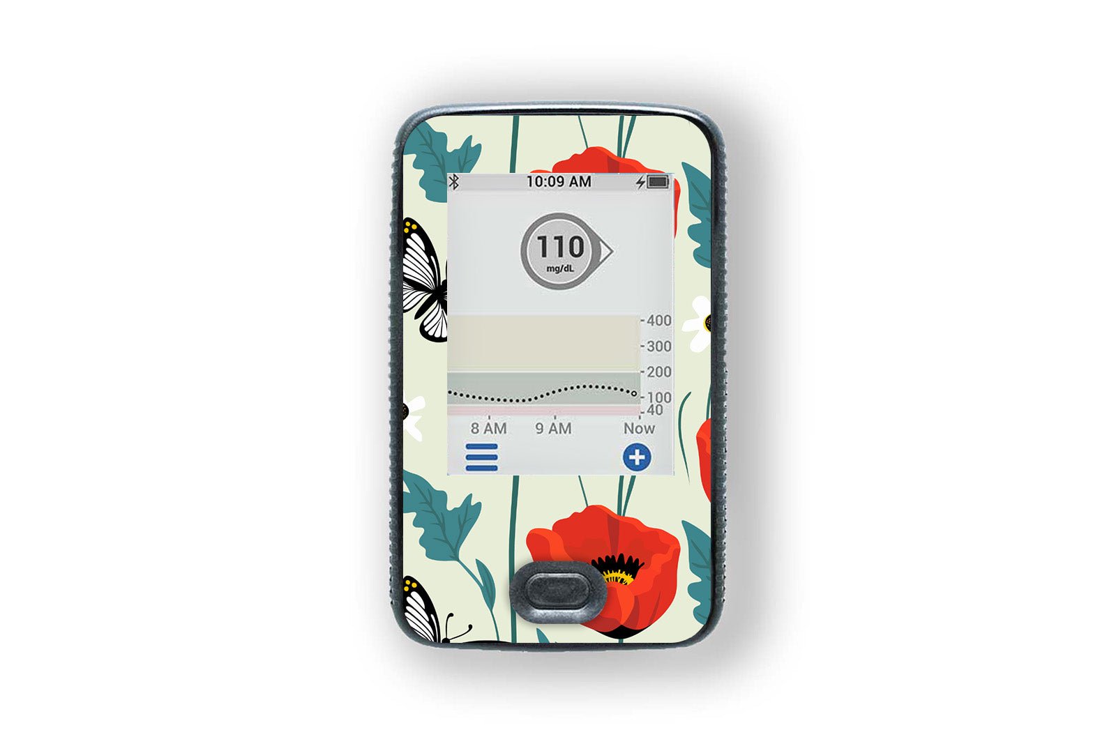 Poppy Sticker for Novopen 4, 5, 6, or Echo diabetes supplies and insulin pumps