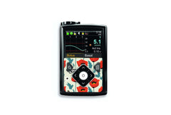 Poppy Sticker for Novopen 4, 5, 6, or Echo diabetes supplies and insulin pumps