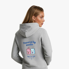 Powered Hoodie for Black diabetes supplies and insulin pumps