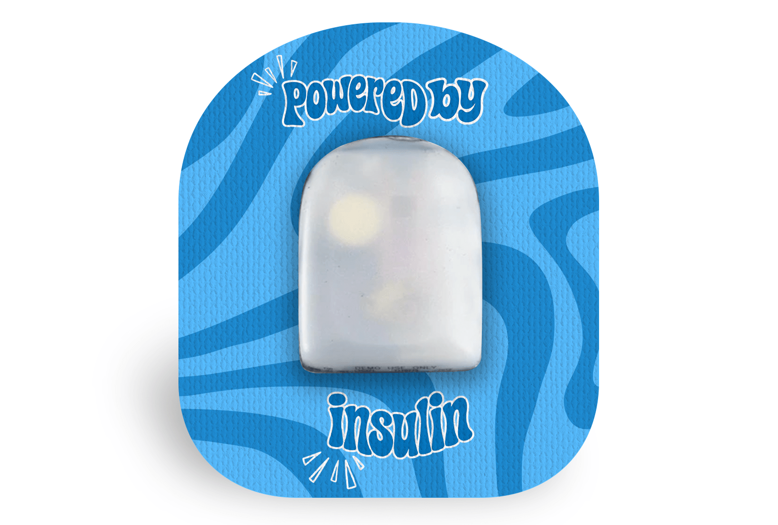 Powered Patch for Omnipod diabetes supplies and insulin pumps