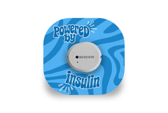Powered Patch for Dexcom G7 diabetes supplies and insulin pumps