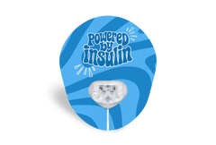 Powered Patch for Guardian Enlite diabetes supplies and insulin pumps