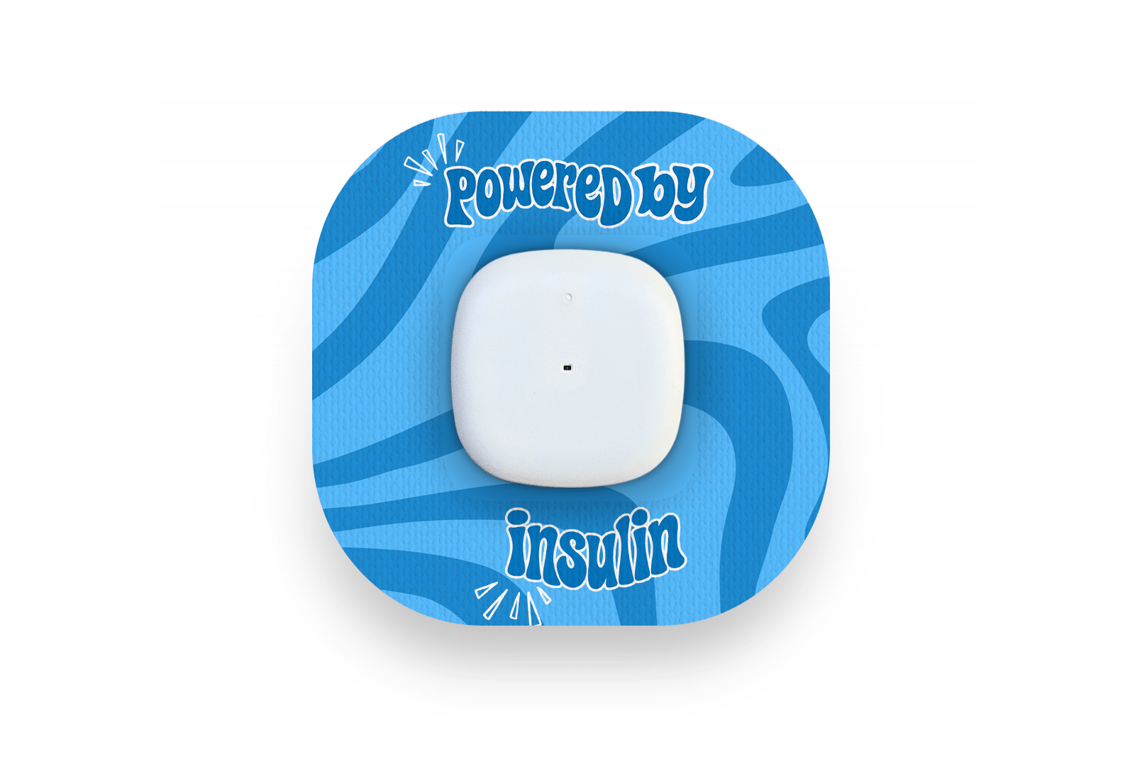 Powered Patch for Simplera diabetes supplies and insulin pumps