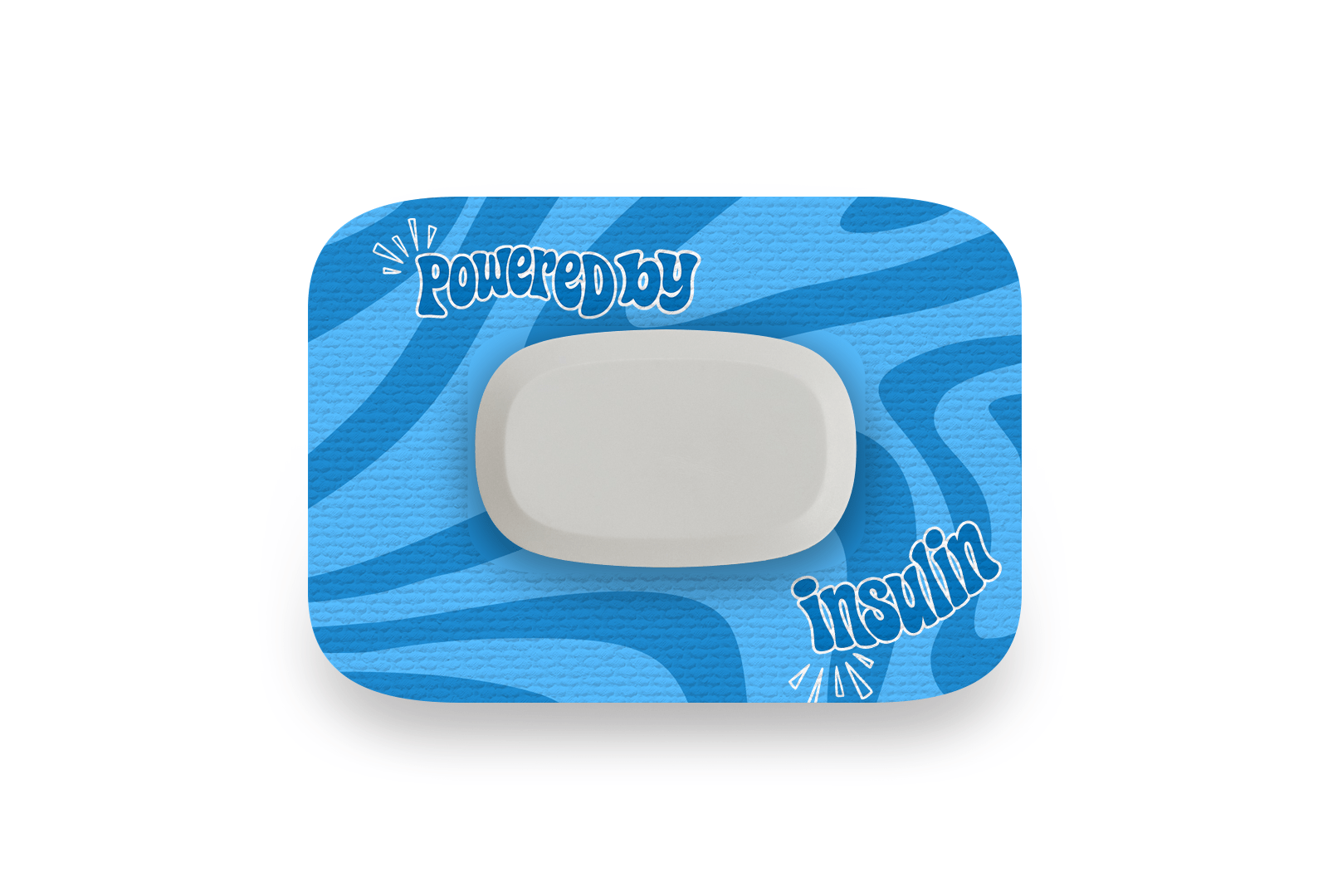 Powered Patch for GlucoRX Aidex diabetes supplies and insulin pumps