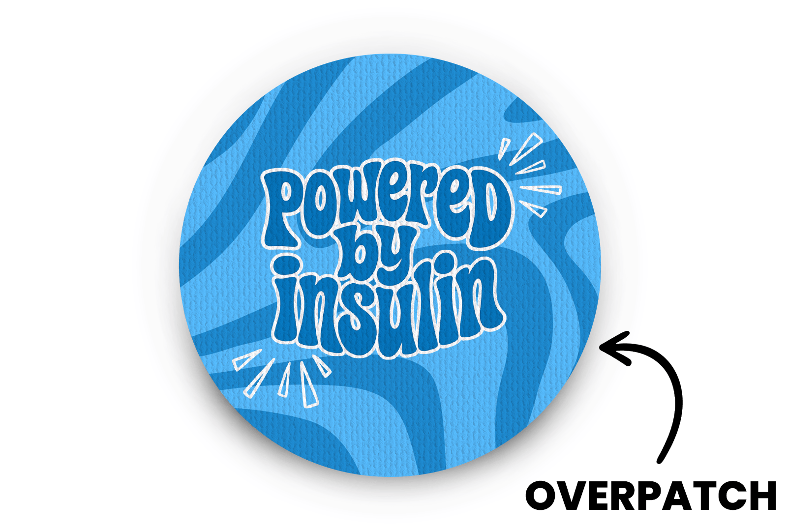 Powered Patch for Generic Overpatch diabetes supplies and insulin pumps