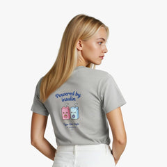 Powered T-Shirt for Black diabetes supplies and insulin pumps