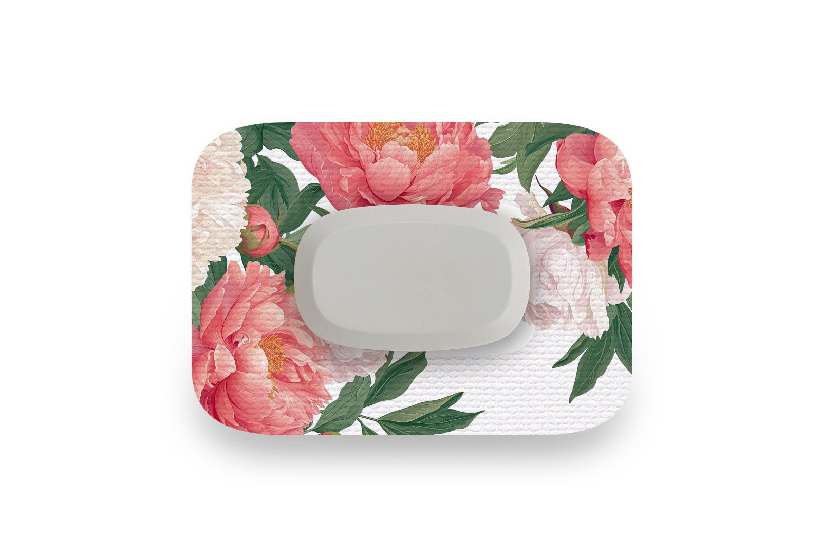 Pretty Peony Patch for GlucoRX Aidex diabetes supplies and insulin pumps