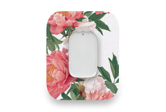 Pretty Peony Patch for Medtrum CGM diabetes supplies and insulin pumps
