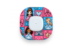 Princess Patchwork Patch - Simplera for Single diabetes supplies and insulin pumps