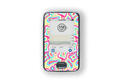 Psychedelic Sticker for Novopen 4, 5, 6, or Echo diabetes supplies and insulin pumps