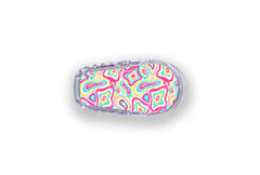 Psychedelic Sticker for Novopen 4, 5, 6, or Echo diabetes supplies and insulin pumps