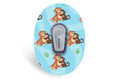 Punch the Monkey Patch - Dexcom G6 / One for Single diabetes supplies and insulin pumps