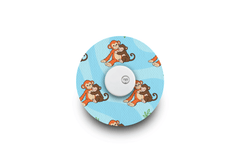 Punch the Monkey Patch for Freestyle Libre 3 diabetes supplies and insulin pumps