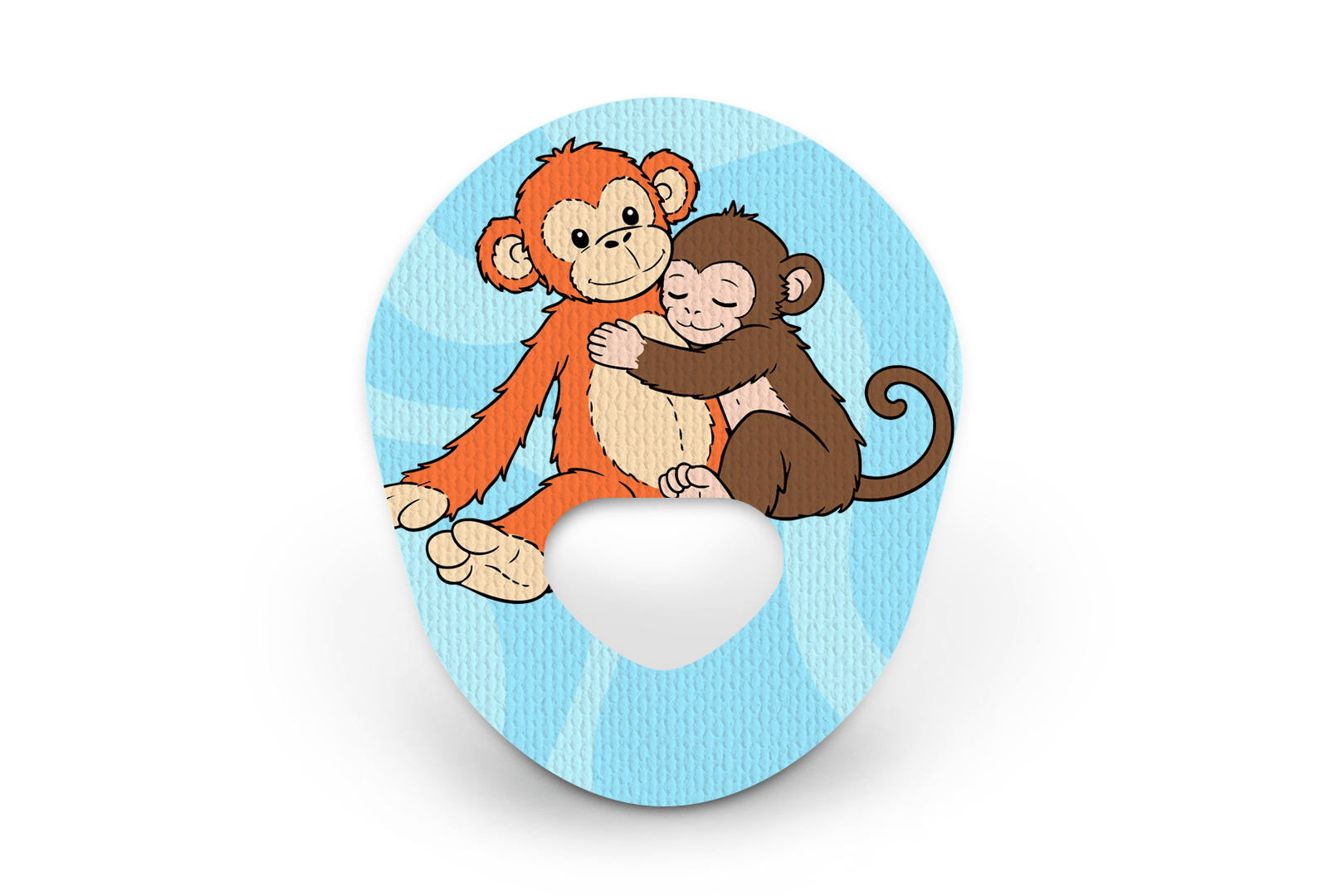 Punch the Monkey Patch - Guardian Enlite for Single diabetes supplies and insulin pumps